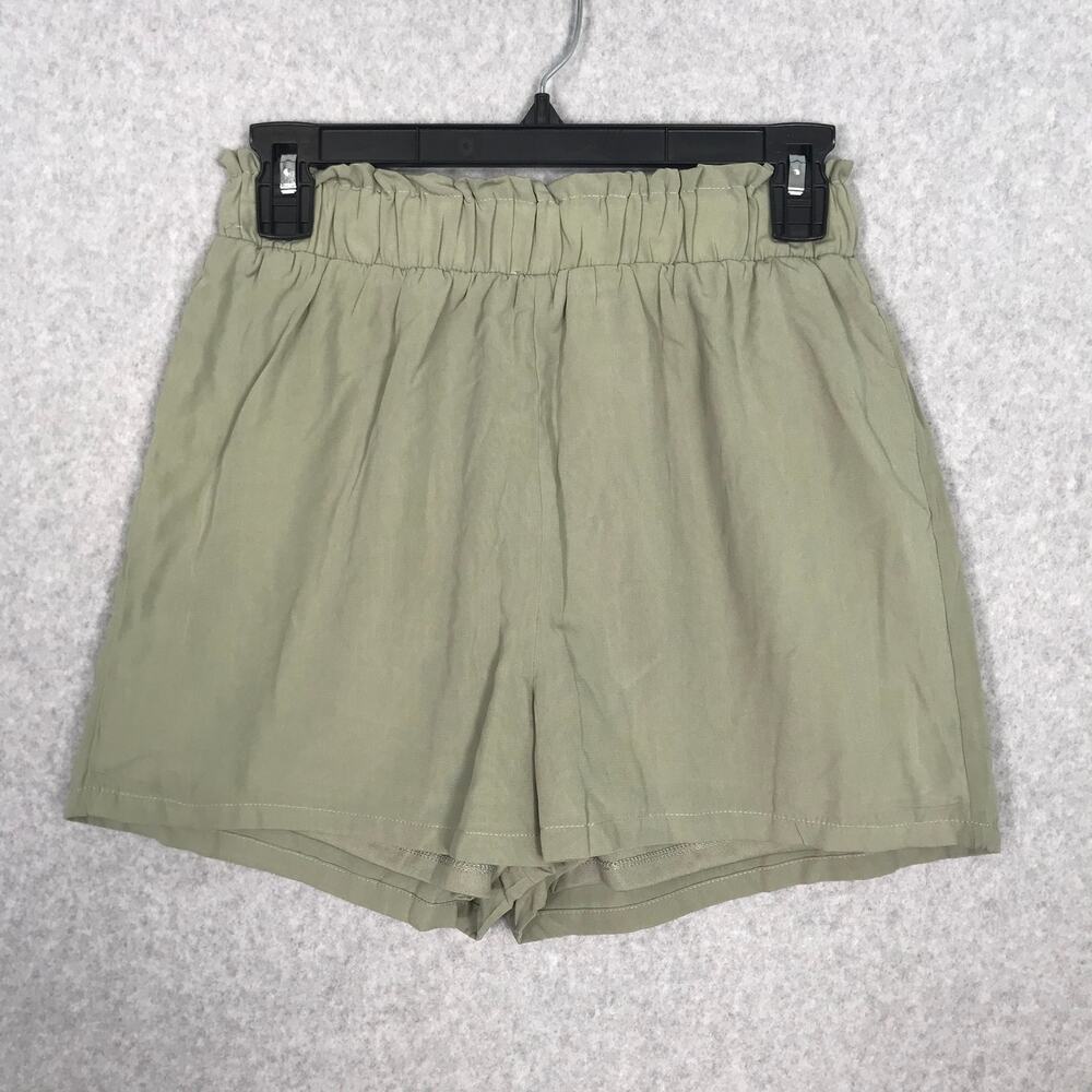 Better Together Shorts Women Medium Green Lined Active Yoga Lounge Exercise READ